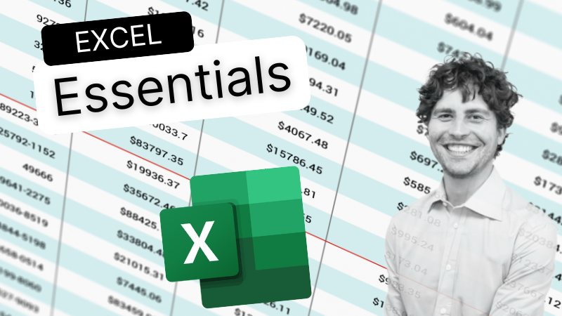 Excel Essentials for Finance